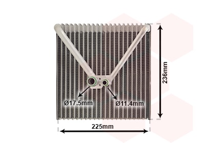 Evaporador, Aire Acondicionado · 7600V011