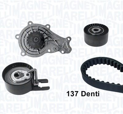 Bomba De Agua + Kit Correa Distribución Mazda 3 · 341404030001