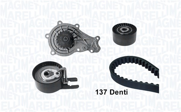 Bomba De Agua + Kit Correa Distribución Mazda 3 · 341404030001
