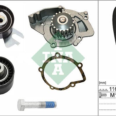 Bomba De Agua + Kit Correa Distribución Citroën Jumpy II · 530 0449 30