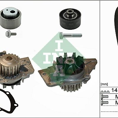 Bomba De Agua + Kit Correa Distribución Peugeot Expert Furgoneta · 530 0470 30