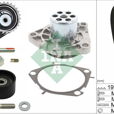 Bomba De Agua + Kit Correa Distribución Alfa Romeo Giulietta · 530 0562 30