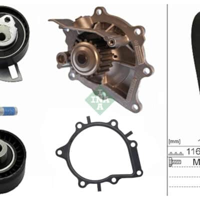 Bomba De Agua + Kit Correa Distribución Ford Galaxy III · 530 0691 30