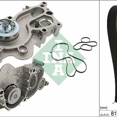 Bomba De Agua + Kit Correa Distribución VW Load UP! · 530 0744 30