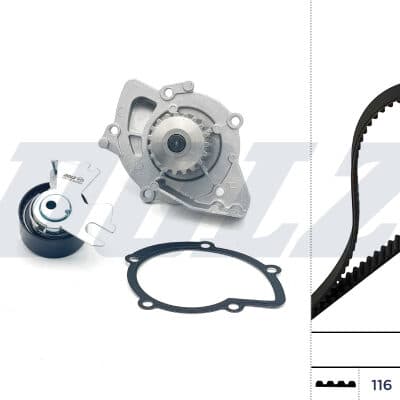 Bomba De Agua + Kit Correa Distribución Citroën Jumpy II · KD038