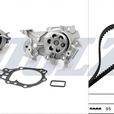 Bomba De Agua + Kit Correa Distribución Renault Twingo II · KD039