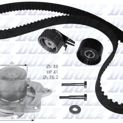 Bomba De Agua + Kit Correa Distribución Opel Zafira / Zafira Family B · KD045