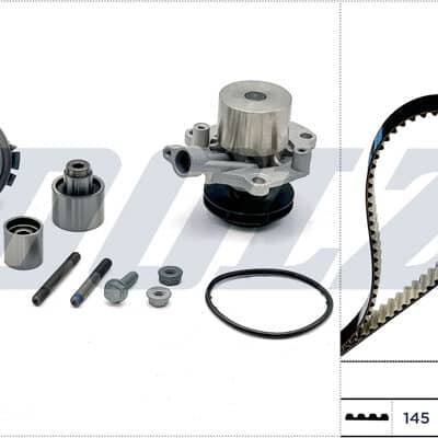 Bomba De Agua + Kit Correa Distribución VW Tiguan · KD153