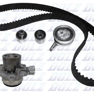 Bomba De Agua + Kit Correa Distribución VW Tiguan · KD153V