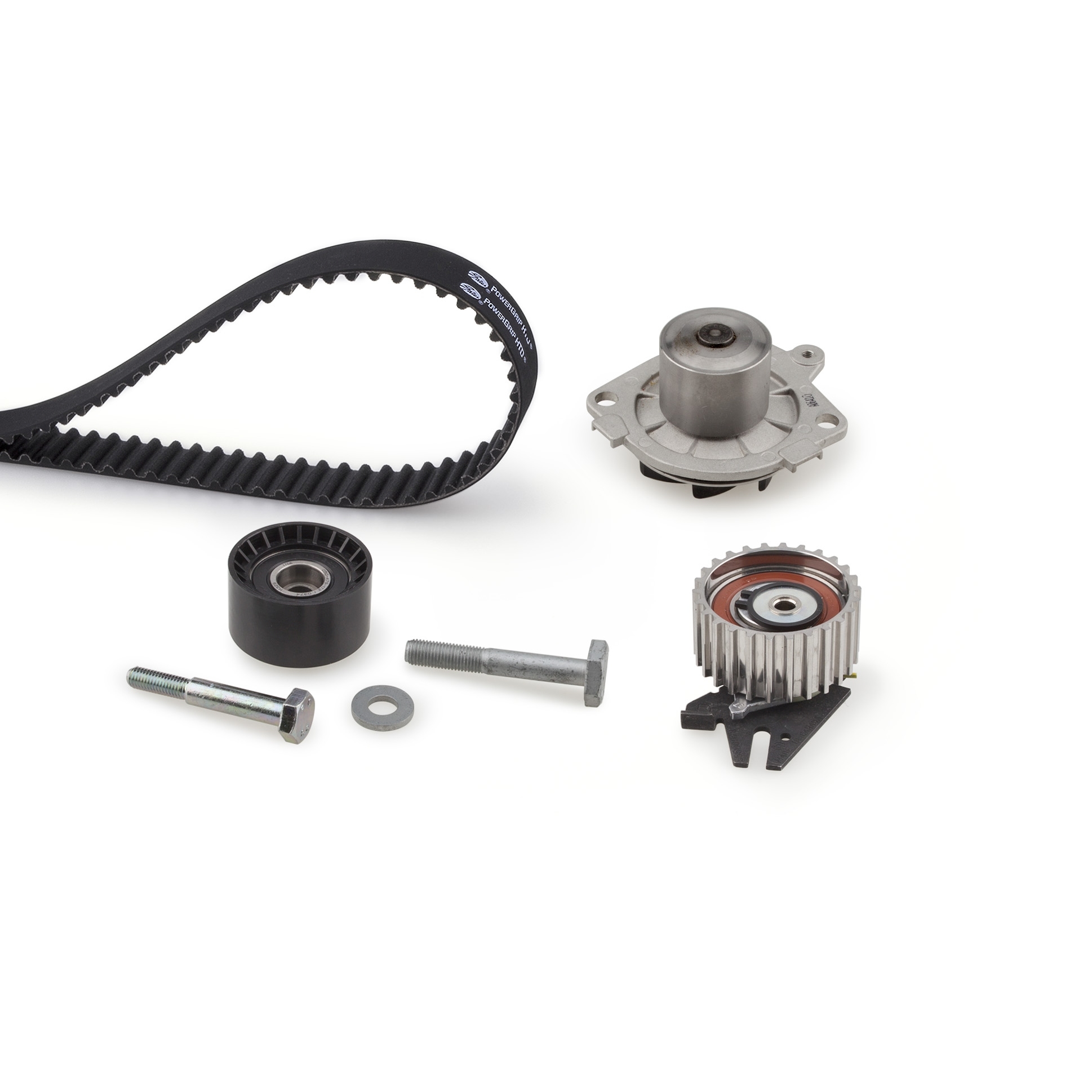 Bomba De Agua + Kit Correa Distribución Fiat Bravo II · KP55500XS