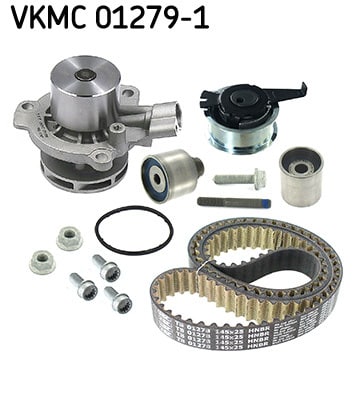 Bomba De Agua + Kit Correa Distribución VW Transporter T6 / Caravelle T6 Autobús · VKMC 01279-1