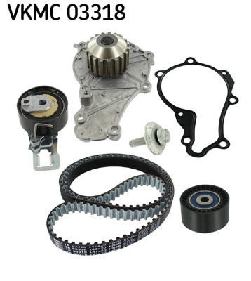 Bomba De Agua + Kit Correa Distribución Peugeot 308 II · VKMC 03318