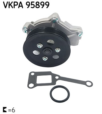 Bomba De Agua, Refrigeración Del Motor Hyundai Santa FE IV · VKPA 95899