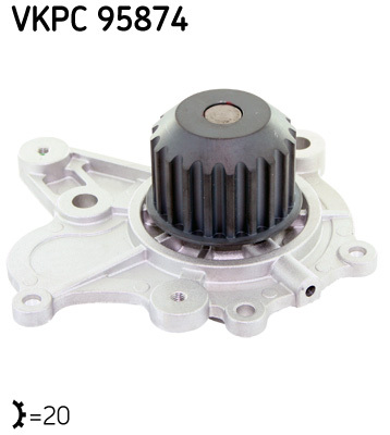 Bomba De Agua, Refrigeración Del Motor Kia Carens III Monospace · VKPC 95874