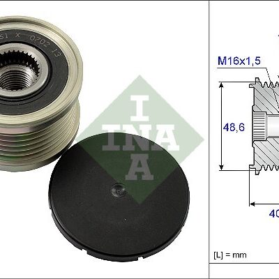 Rueda Libre Alternador Renault Trafic III Furgoneta · 535 0080 10
