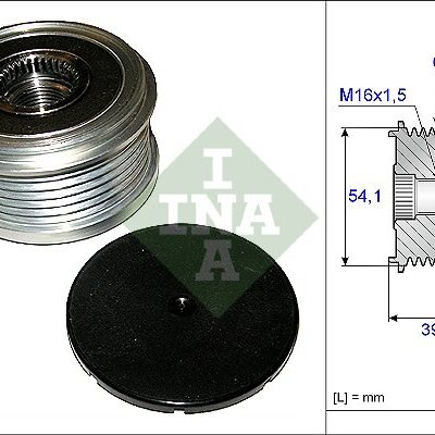 Rueda Libre Alternador Ford Fiesta VI Van · 535 0090 10