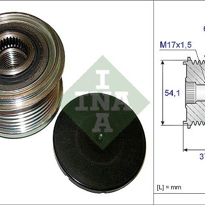 Rueda Libre Alternador Citroën Jumpy II · 535 0149 10