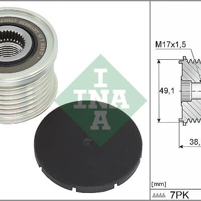 Rueda Libre Alternador Renault Trafic III Furgoneta · 535 0344 10