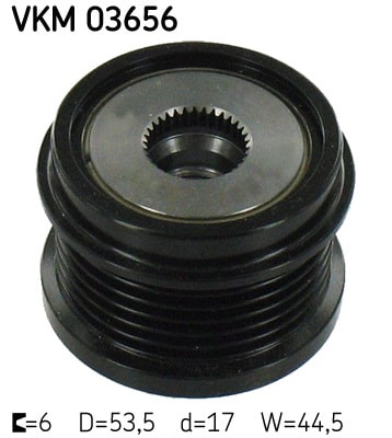 Rueda Libre Alternador Ford Fiesta VI Van · VKM 03656