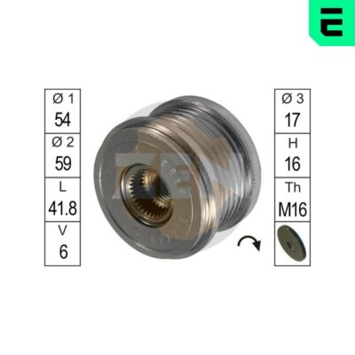 Rueda Libre Alternador Citroën C3 Picasso · ZN5453