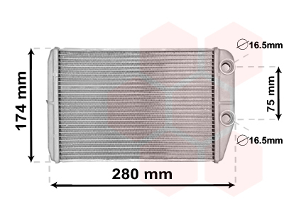 Radiador De Calefacción Peugeot Boxer Autobús · 17006410