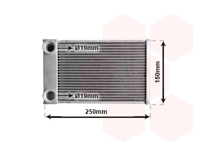 Radiador De Calefacción Opel Mokka / Mokka X · 37006656