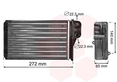 Radiador De Calefacción Peugeot 207 · 40006292