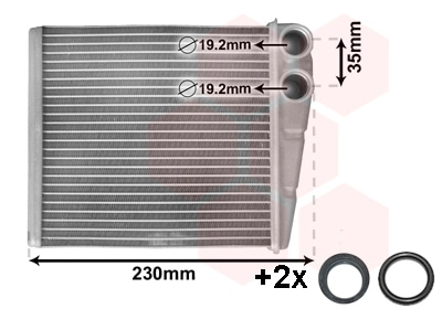 Radiador De Calefacción SEAT Leon · 58006229