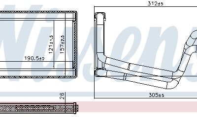 Radiador De Calefacción Hyundai i10 I · 707245