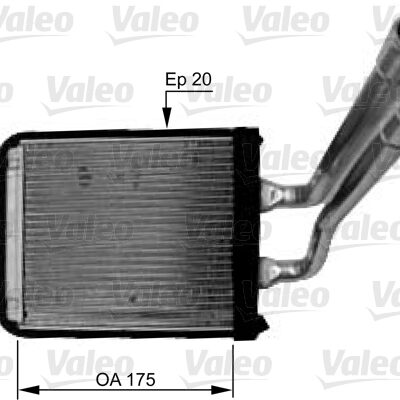 Radiador De Calefacción Kia Picanto I · 812436