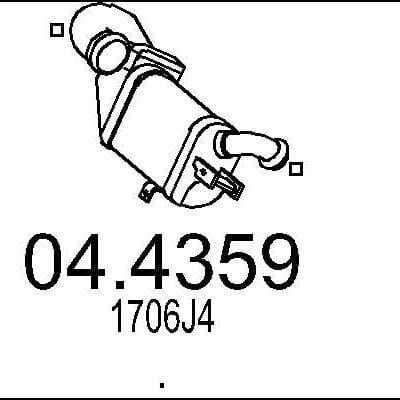 Catalizador Peugeot 508 I · 04.4359