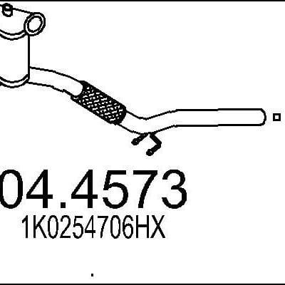Catalizador SEAT Altea · 04.4573