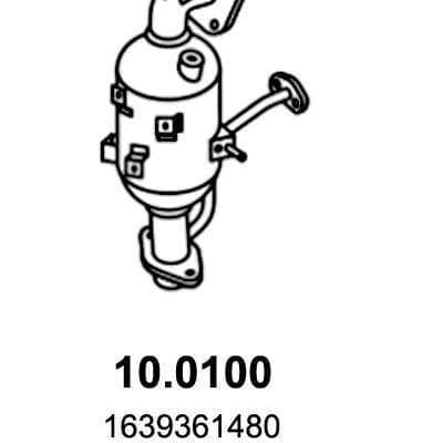Catalizador Toyota Aygo · 10.0100