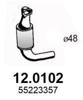 Catalizador Fiat Grande Punto Van · 12.0102