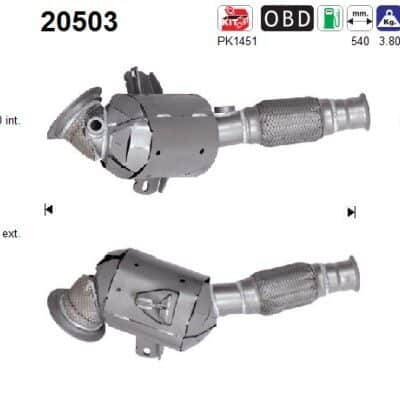 Catalizador Ford Puma · 20503