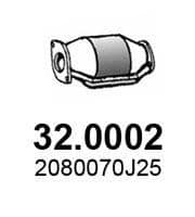 Catalizador Nissan Micra II · 32.0002