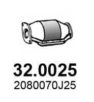 Catalizador Nissan Juke · 32.0025