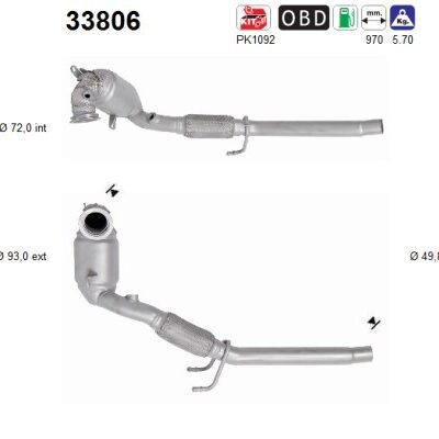 Catalizador SEAT Arona · 33806