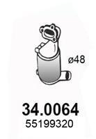 Catalizador Opel Corsa D · 34.0064