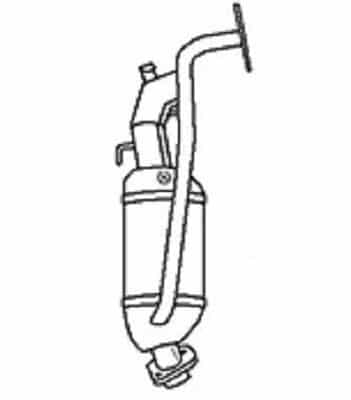 Catalizador Toyota Yaris · 80119