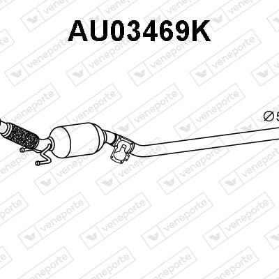 Catalizador Audi Q3 · AU03469K