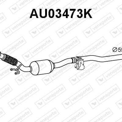Catalizador Audi A3 Sportback · AU03473K