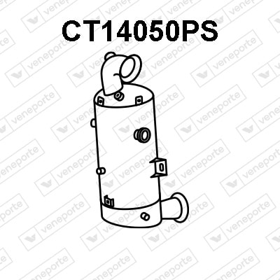 Catalizador Citroën C5 Aircross · CT14050PS