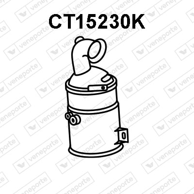 Catalizador Peugeot 208 I · CT15230K