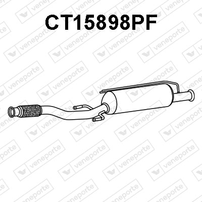Catalizador Peugeot 208 I · CT15898PF