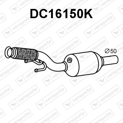 Catalizador Dacia Sandero III · DC16150K