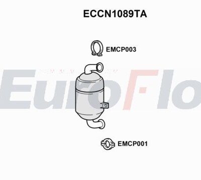 Catalizador Peugeot Partner Origin Furgoneta/monovolumen · ECCN1089TA