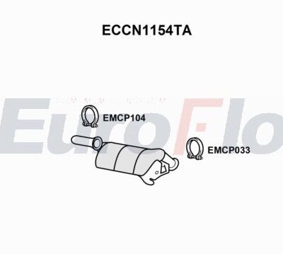 Catalizador Peugeot 508 I · ECCN1154TA