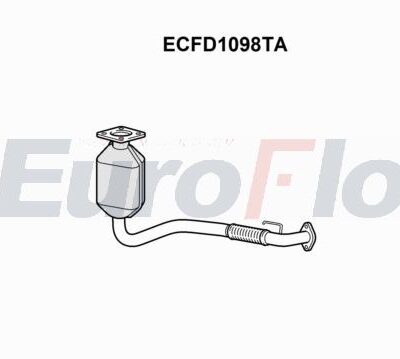 Catalizador Ford Transit Autobús · ECFD1098TA