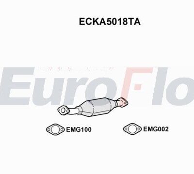 Catalizador Hyundai i30 · ECKA5018TA